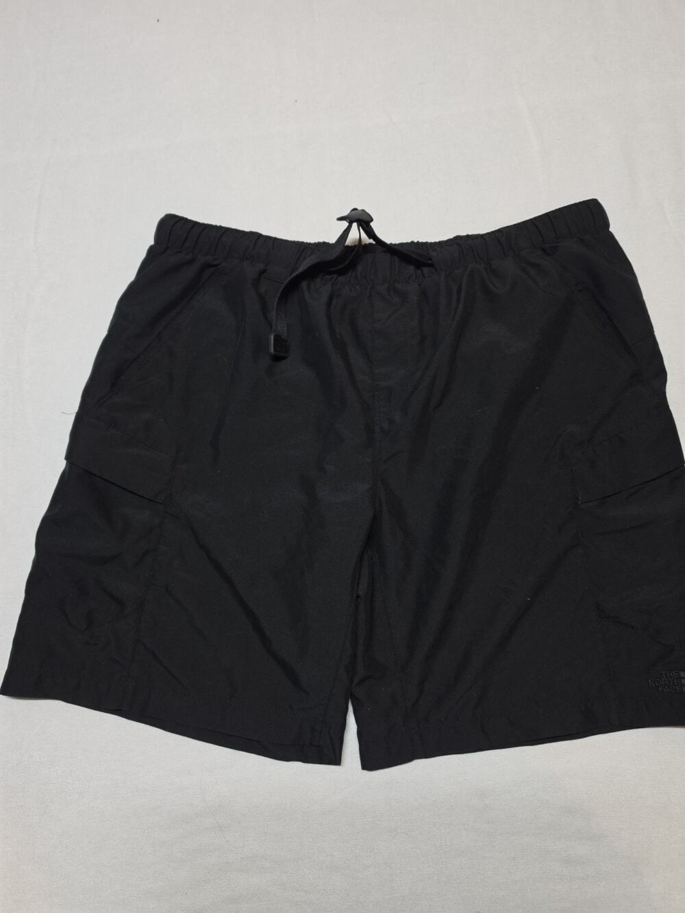 Men’s North Face Black Swim Trunks Mesh Lined Belted - XL